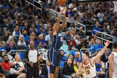 Orlando Magic, Orlando, Florida 'daki sezon açılışında Cleveland Cavaliers' ı Amway Center 'da ağırlıyor..