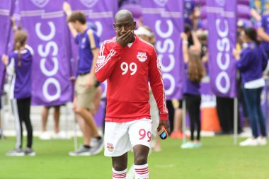 Orlando City, 31 Mart 2018 'de Orlando Florida' daki Exploria Stadyumu 'nda New York Red Bulls' a ev sahipliği yaptı..  