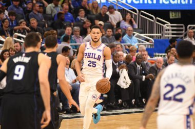 Orlando Magic, Philadelphia 76ers 'ı 14 Kasım 2018' de Orlando Florida 'daki Amway Center' da ağırlıyor..  