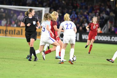 ABD, 7 Mart 2018 tarihinde Orlando City Stadyumu 'ndaki SheBelives Kupası' nda İngiltere ile karşı karşıya geldi.. 