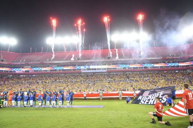 ABD Kolombiya 'ya karşı Raymond James Stadyumu' nda 11 Ekim 2018 'de.  