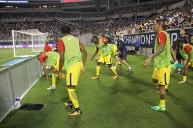 Paris Saint-Germain, Tottenham Hotspur 'a karşı 22 Temmuz 2017' de Orlando Florida 'daki Citrus Bowl' da.  