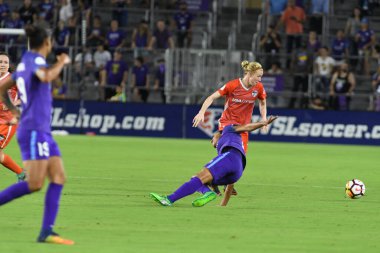 Orlando Pride 28 Haziran 2018 'de Orlando City Stadyumu' nda Houston Dash 'e ev sahipliği yaptı..  