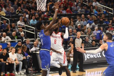 Orlando Magic, Houston Rockets 'a 13 Ocak 2019' da Amway Arena 'da ev sahipliği yapıyor..