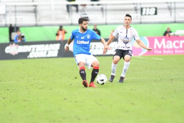 13 Ocak 2018 'de Orlando Florida' daki Spektrum Stadyumu 'nda düzenlenen Florida Kupası' nda Korucular Corinthianlara karşı..