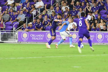 Orlando City 26 Temmuz 2018 'de Florida Exploria Stadyumu' nda NYC FC 'ye ev sahipliği yaptı. Fotoğraf: Marty Jean-Louis