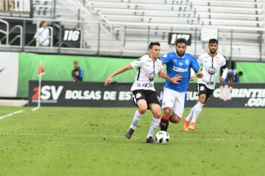 13 Ocak 2018 'de Orlando Florida' daki Spektrum Stadyumu 'nda düzenlenen Florida Kupası' nda Korucular Corinthianlara karşı..