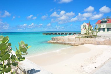 19 Eylül 2016 'da Türk ve Caicos' taki Güzel Büyük Türk Adası.   