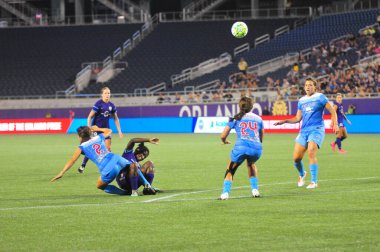 Orlando Pride, 16 Temmuz 2016 'da Orlando Florida' da Chicago Stars 'a ev sahipliği yaptı. Fotoğraf: Marty Jean-Louis