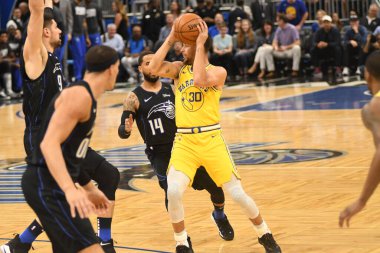 Orlando Magic, 28 Şubat 2019 Perşembe günü Orlando Florida 'daki Amway Center' da Golden State Warriors 'a ev sahipliği yaptı.. 