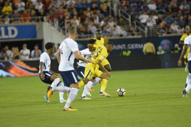 Paris Saint-Germain, Tottenham Hotspur 'a karşı 22 Temmuz 2017' de Orlando Florida 'daki Citrus Bowl' da.   