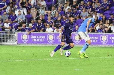 Orlando City 26 Temmuz 2018 'de Florida Exploria Stadyumu' nda NYC FC 'ye ev sahipliği yaptı. Fotoğraf: Marty Jean-Louis
