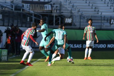 Fluminense, Florida Kupası 'nda 15 Ocak 2018' de Orlando Florida 'da oynanan Spektrum Stadyumu' nda Barcelona SC 'ye karşı..  