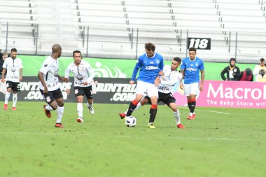 13 Ocak 2018 'de Orlando Florida' daki Spektrum Stadyumu 'nda düzenlenen Florida Kupası' nda Korucular Corinthianlara karşı..