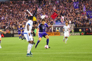 Orlando City SC, 3 Ekim 2015 'te Dünya Kampı Stadyumu' nda Montreal Çarpması 'na ev sahipliği yaptı.. 
