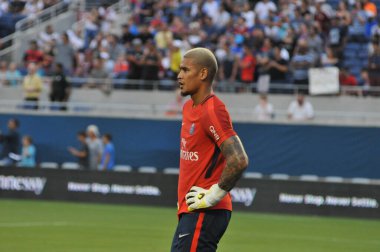 Paris Saint-Germain, Tottenham Hotspur 'a karşı 22 Temmuz 2017' de Orlando Florida 'daki Citrus Bowl' da.  