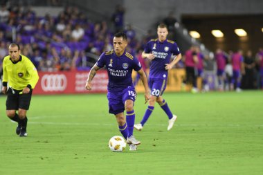 Orlando City SC, 22 Eylül 2018 'de Florida Exploria Stadyumu' nda Houston Dynamo 'yu ağırladı..