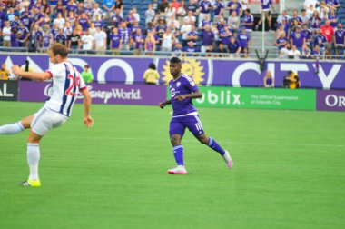 Orlando City SC, 15 Temmuz 2015 tarihinde Orlando Florida 'daki Kamp Dünyası Stadyumu' nda West Bromwich Albion 'a ev sahipliği yaptı..