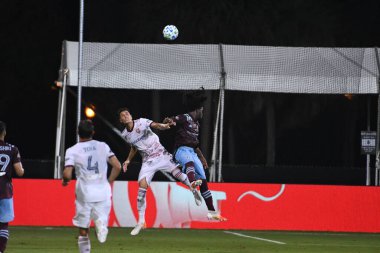 Real Salt Lake, 12 Temmuz 2020 'de Orlando Florida' da düzenlenen MLS Sırt Turnuvası sırasında Colorado Rapids ile karşı karşıya.