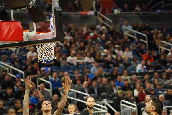 Orlando Magic Hospeda Oklahoma Thunder Amway Center Orlando Florida Quarta — Fotografia de Stock