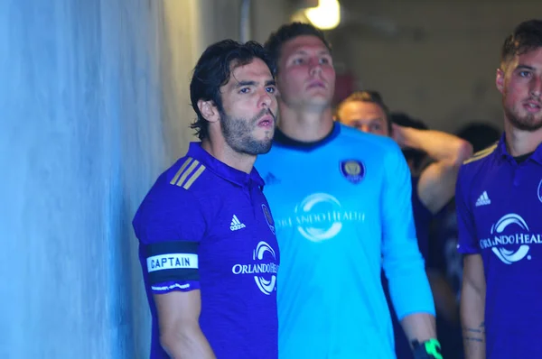 Orlando City Hostí Louis Předsezónním Zápase Orlando City Stadium Orlando — Stock fotografie