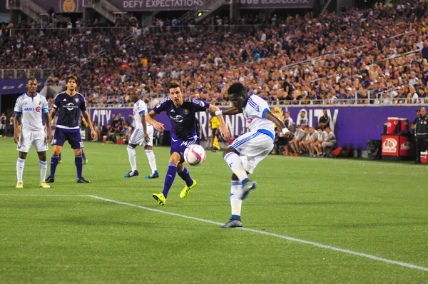 Orlando City Host Thee Montreal Impact Camping World Stadium October — Stock Photo, Image