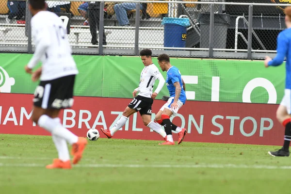 13 Ocak 2018 'de Orlando Florida' daki Spektrum Stadyumu 'nda düzenlenen Florida Kupası' nda Korucular Corinthianlara karşı..