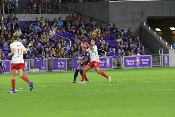 Orland Pride, 25 Ağustos 2018 'de Orlando Florida' daki Exploria Stadyumu 'nda Chicago Red Stars' a ev sahipliği yapıyor..  