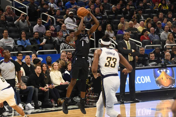 Orlando Magic, 31 Ocak 2019 'da Orlando Florida' daki Amway Center 'da Indiana Pacers' a ev sahipliği yapıyor..