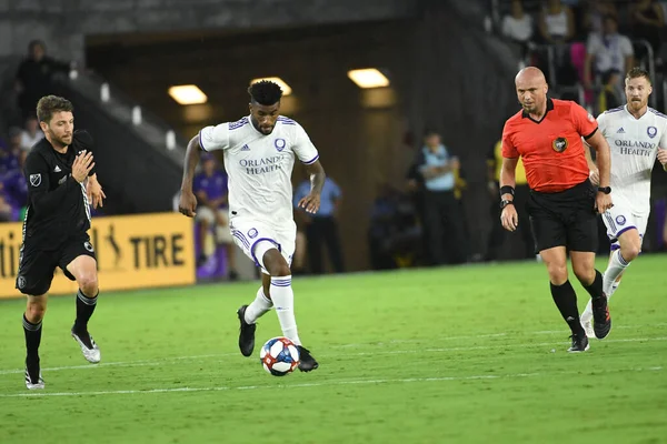 Orlando City SC 14 Ağustos 2019 Çarşamba günü Exploria Stadyumu 'nda Sporting Kansas SC' ye ev sahipliği yaptı.. 