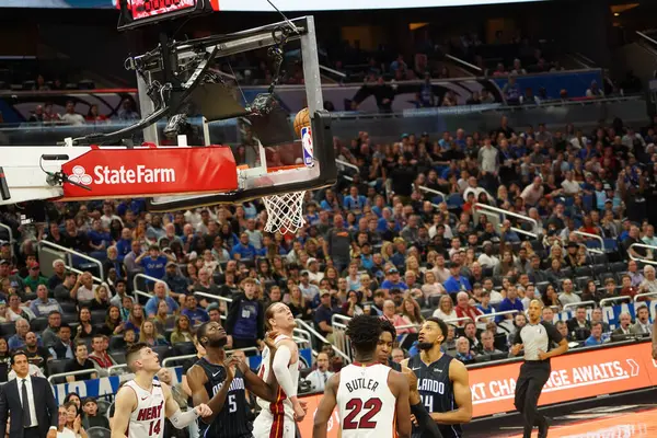 Portland Traillblazers Spieler Mccollum Während Des Spiels Amway Center Orlando — Stockfoto