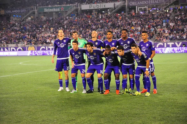 Orlando City Hospedar Montreal Impacto Estádio Mundial Camping Outubro 2015 — Fotografia de Stock