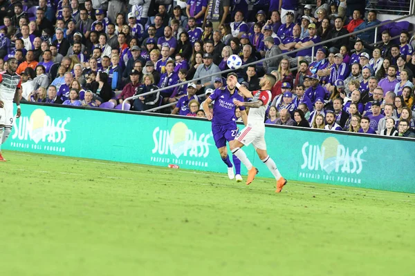 Orlando City Värd United Orlando City Stadium Orlando Florida Den — Stockfoto