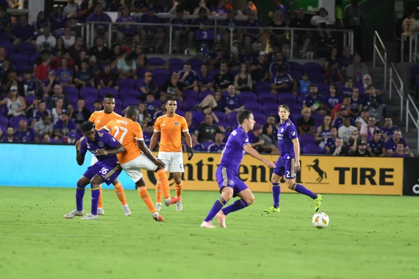 Orlando City SC, 22 Eylül 2018 'de Florida Exploria Stadyumu' nda Houston Dynamo 'yu ağırladı..