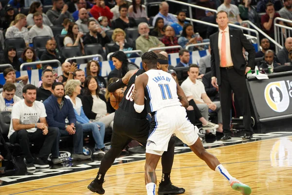 Orlando Magic Hostit Portland Trailblazers Amway Center Orlando Florida Pondělí — Stock fotografie