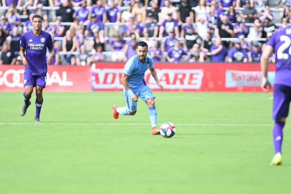 Orlando City Host New York City Orlando City Stadium Orlando — Stock Fotó