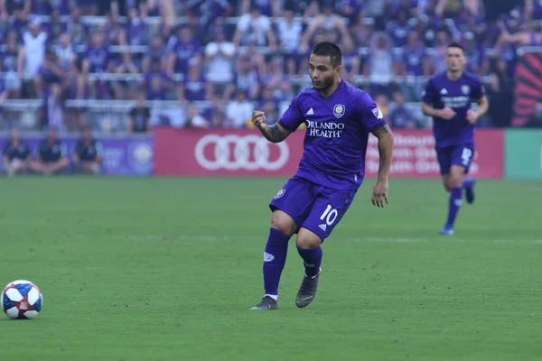 Orlando City Host New York City Orlando City Stadium Orlando — Stock fotografie