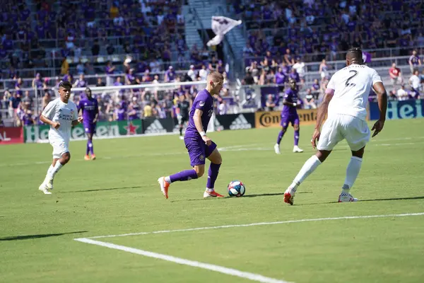 Orlando City Ospita Cincinnati All Orlando City Stadium Orlando Florida — Foto Stock