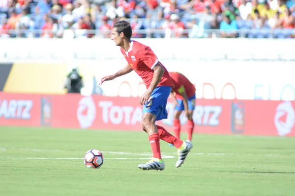 Costa Rica Enfrenta Paraguai Durante Centenário Copa América Estádio Mundial — Fotografia de Stock