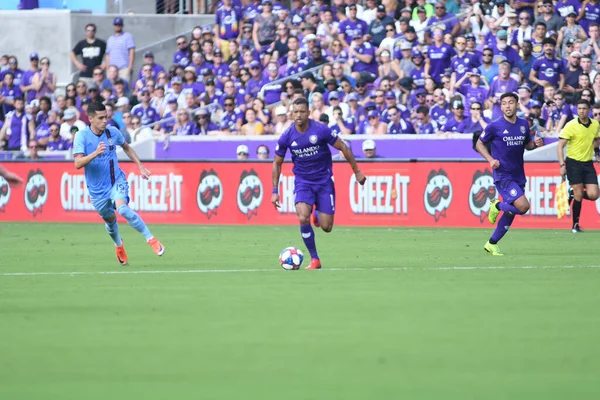 Orlando City Host New York City Orlando City Stadium Orlando — Stock fotografie