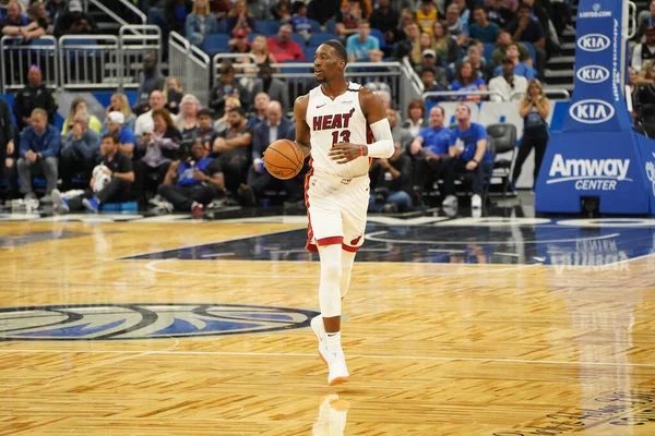 Orlando Magic Hospeda Miami Heat Amway Center Orlando Florida Sábado — Fotografia de Stock