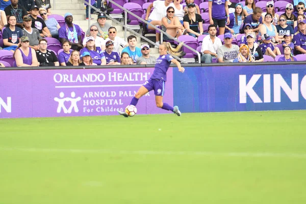 Orlando Pride Gastheer Van Het Houston Dash Orlando City Stadium — Stockfoto