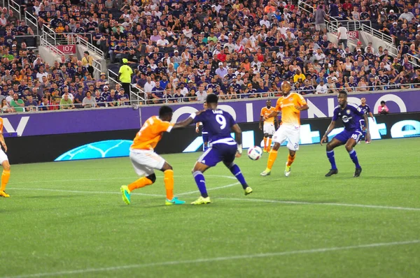 Orlando City Sediou Houston Dynamo Julho 2016 Camping World Stadium — Fotografia de Stock