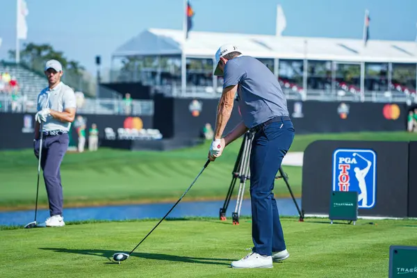 Během Roku 2020 Arnold Palmer Invitational First Groupings Bay Hill — Stock fotografie