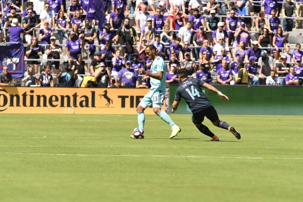 Orlando City Ist Samstag Den April 2019 Gastgeber Der Vancouver — Stockfoto