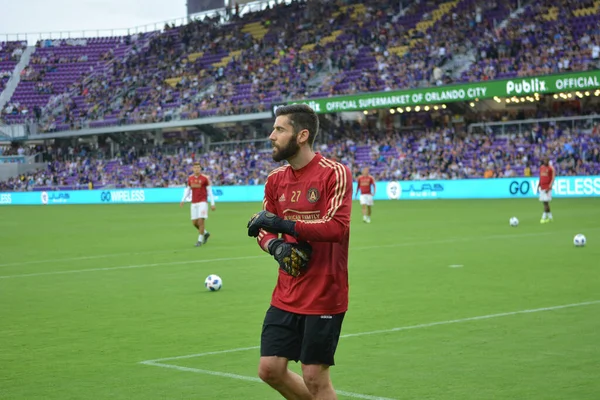 Orlando City Hospeda Atlanta United Orlando City Stadium Orlando Florida — Fotografia de Stock