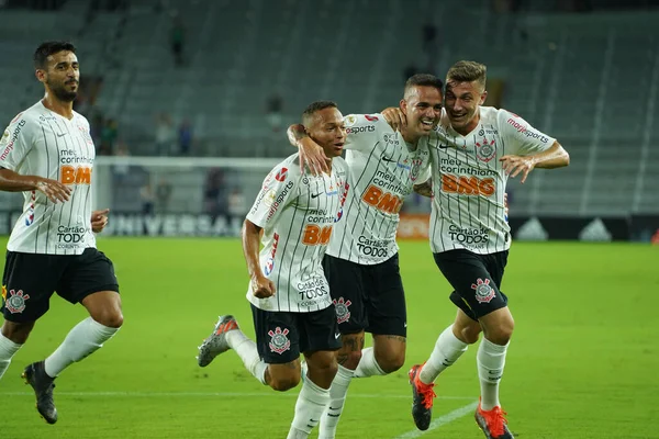 Florida Cup 2020 Corinthians Nycfc Partido Exploria Stadium Orlando Florida — Foto de Stock