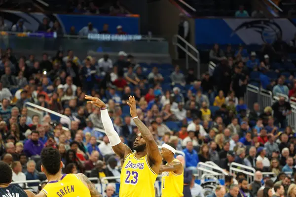 Orlando Magic 11 Aralık 2019 Çarşamba günü Orlando Forida 'daki Amway Center' da Los Angeles Lakers 'a ev sahipliği yaptı. Fotoğraf: Marty Jean-Louis