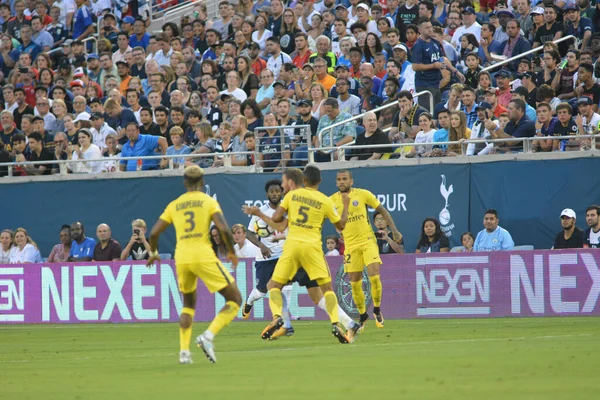 Paris Saint-Germain, Tottenham Hotspur 'a karşı 22 Temmuz 2017' de Orlando Florida 'daki Citrus Bowl' da. 