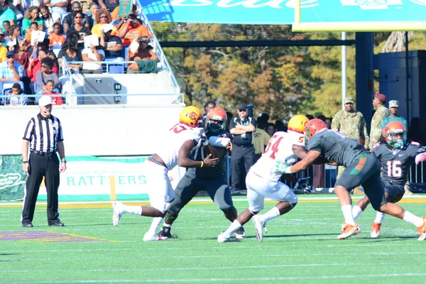 Florida Rattlers Face Bethune Cookman Wildcats Durig Florida Classics Camping — стокове фото